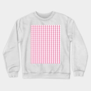 Southern Pink Gingham Crewneck Sweatshirt